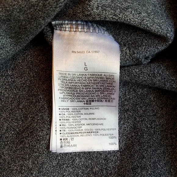 Banana Republic Dark Gray Pullover Jacket - Picture 5 of 6